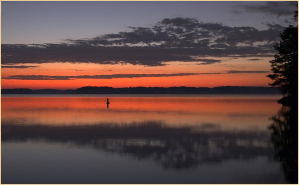 Twilight at Lake Lanier