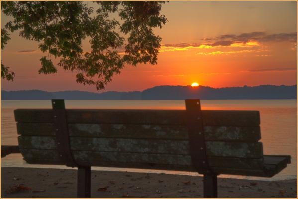 Sunrise over Lake Lanier