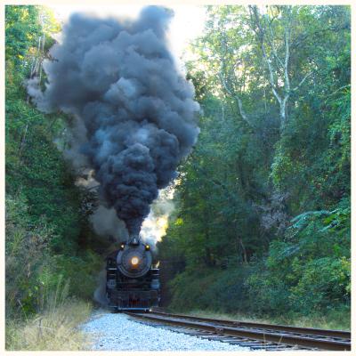 Exiting the Missionary Ridge tunnel near Stephens St in Chattanooga, TN