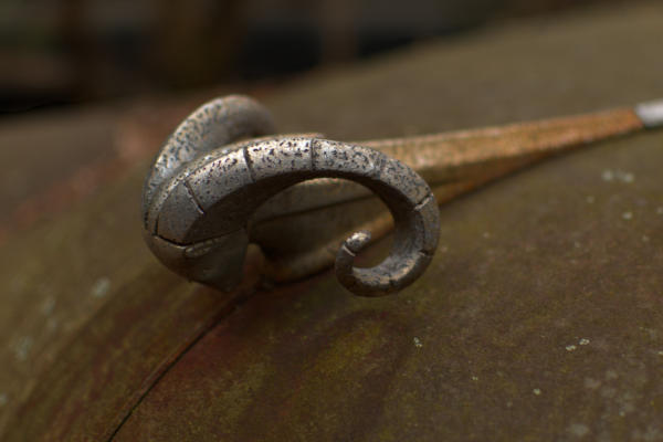 A Dodge hood ornament.  Where the Dodge Ram name came from?