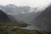 View of Loch Coruisk on a cloudy day