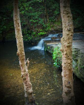 Another view of Csonka Falls