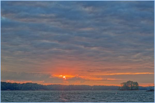 Sunrise over Lake Lanier
