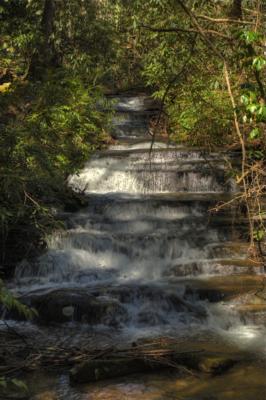 The lower falls on Joe Creek