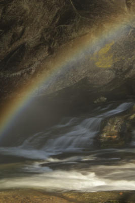 Rainbow near Birdrock Falls