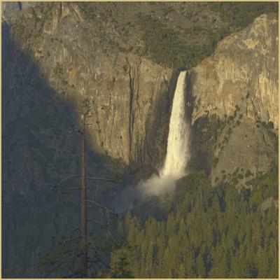 Bridal Veil Fall at sunset, Thursday