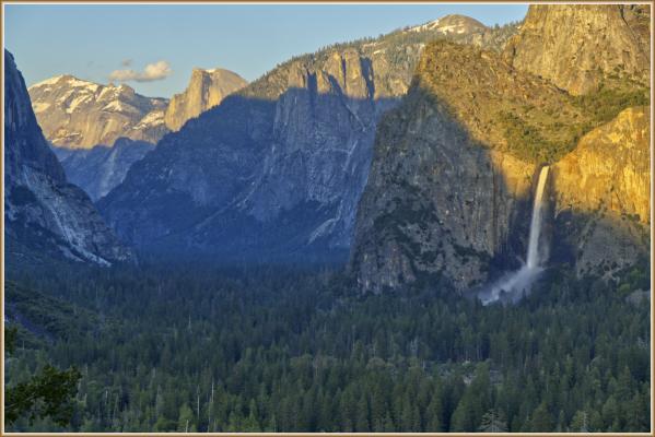 Sunset at Tunnel View, Thursday
