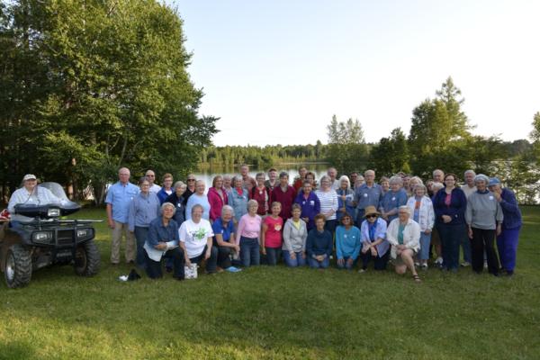The whole crowd