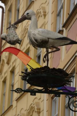 Store sign in Bamberg