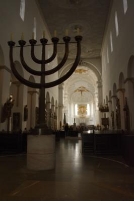 The cathederal at Wurzburg