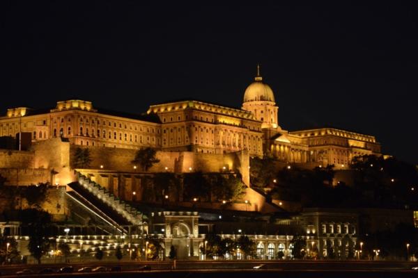 Leaving Budapest the second evening